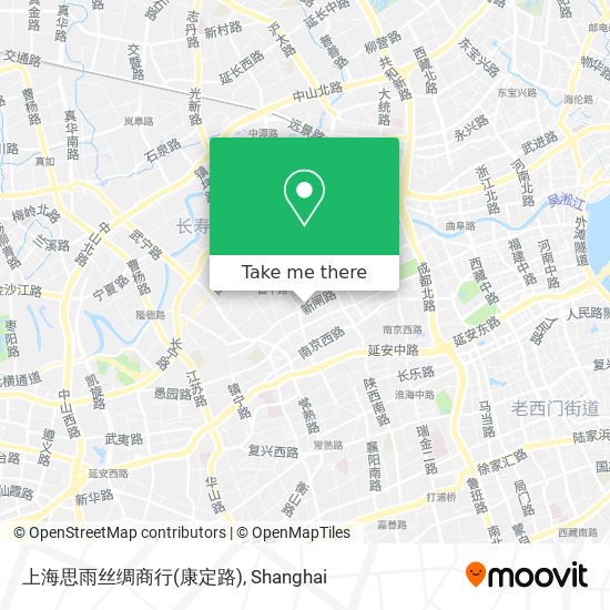 上海思雨丝绸商行(康定路) map