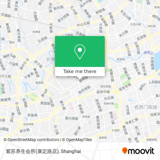 紫苏养生会所(康定路店) map