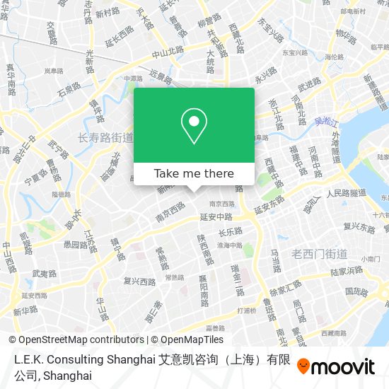 L.E.K. Consulting Shanghai 艾意凯咨询（上海）有限公司 map