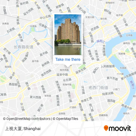 上视大厦 map