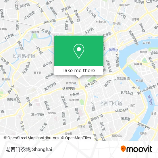 老西门茶城 map