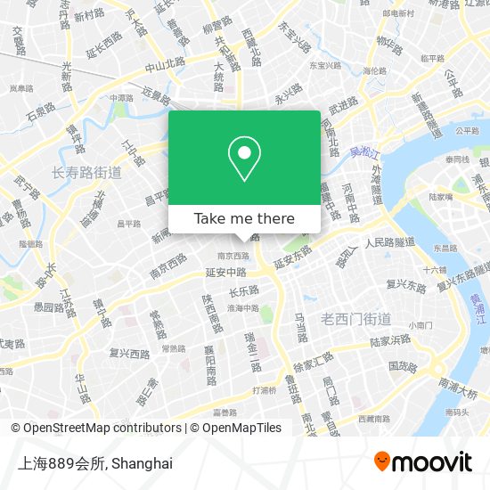 上海889会所 map