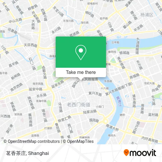 茗香茶庄 map