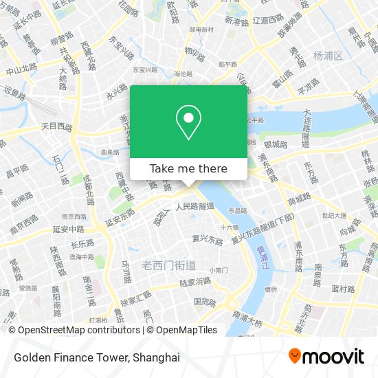 Golden Finance Tower map