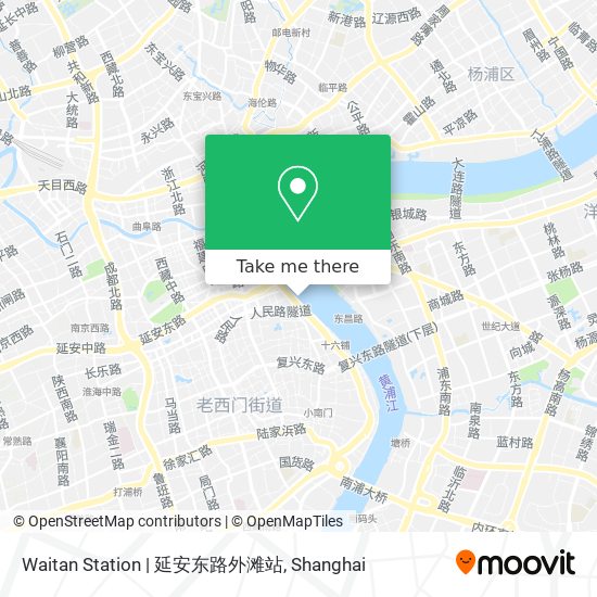 Waitan Station | 延安东路外滩站 map