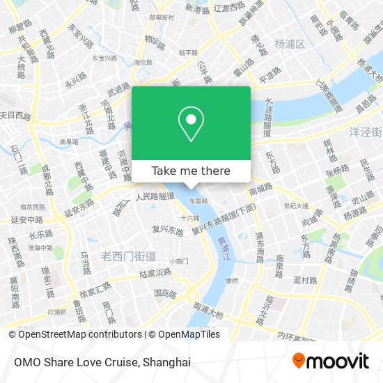 OMO Share Love Cruise map