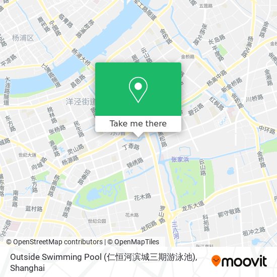 Outside Swimming Pool (仁恒河滨城三期游泳池) map