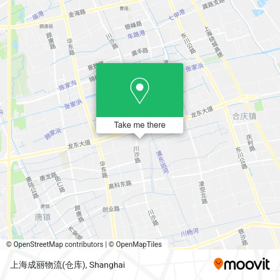 上海成丽物流(仓库) map