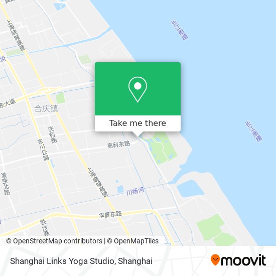 Shanghai Links Yoga Studio map
