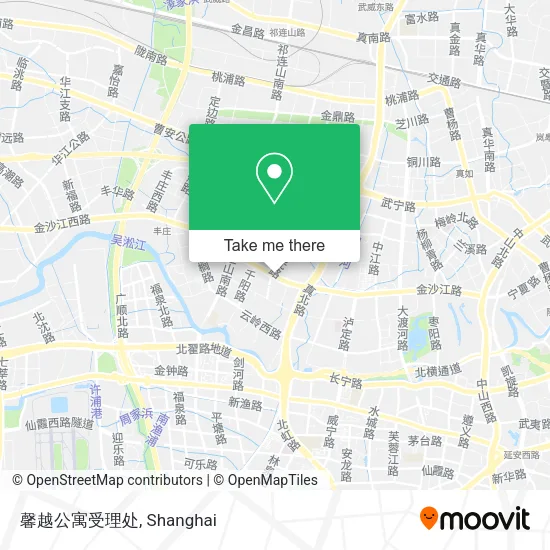 馨越公寓受理处 map