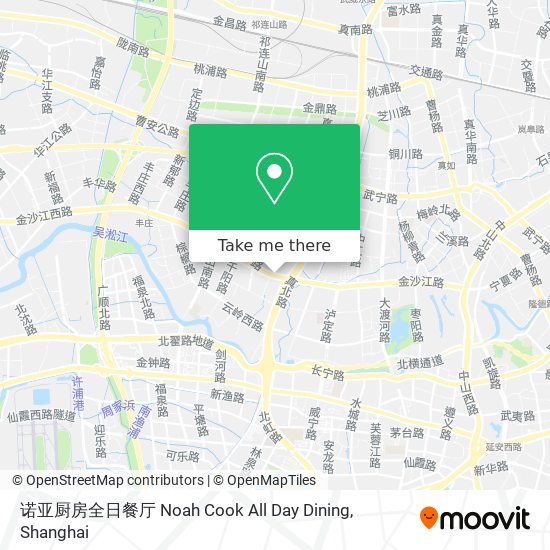 诺亚厨房全日餐厅 Noah Cook All Day Dining map