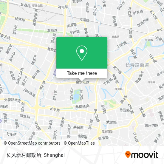 长风新村邮政所 map