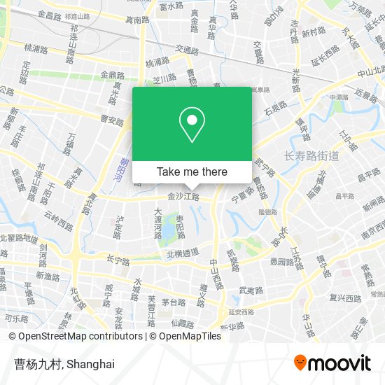曹杨九村 map