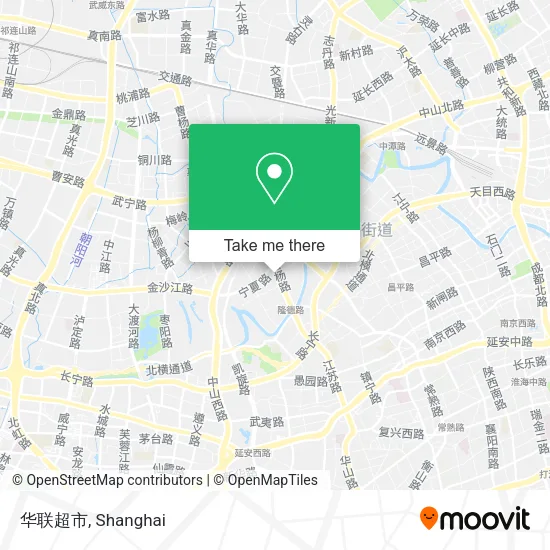华联超市 map
