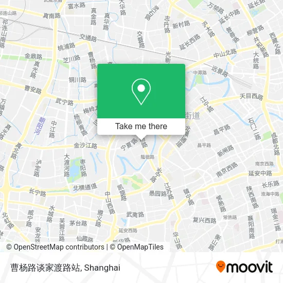 曹杨路谈家渡路站 map