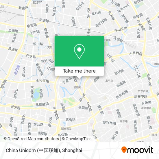 China Unicom (中国联通) map