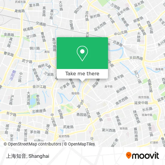 上海知音 map