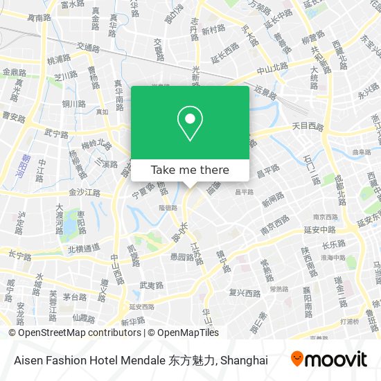 Aisen Fashion Hotel Mendale 东方魅力 map