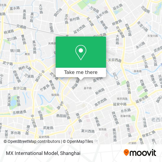 MX International Model map