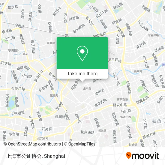 上海市公证协会 map