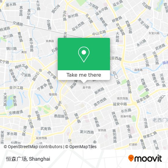 恒森广场 map