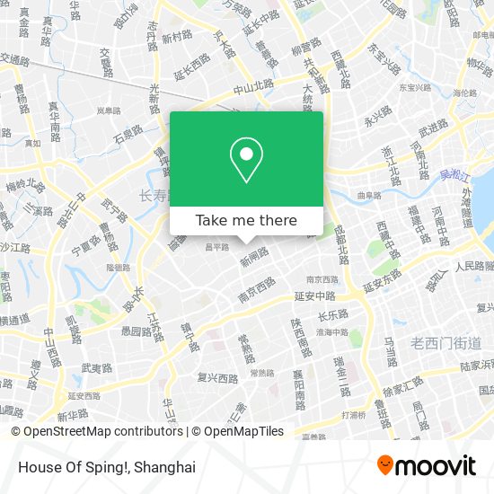 House Of Sping! map