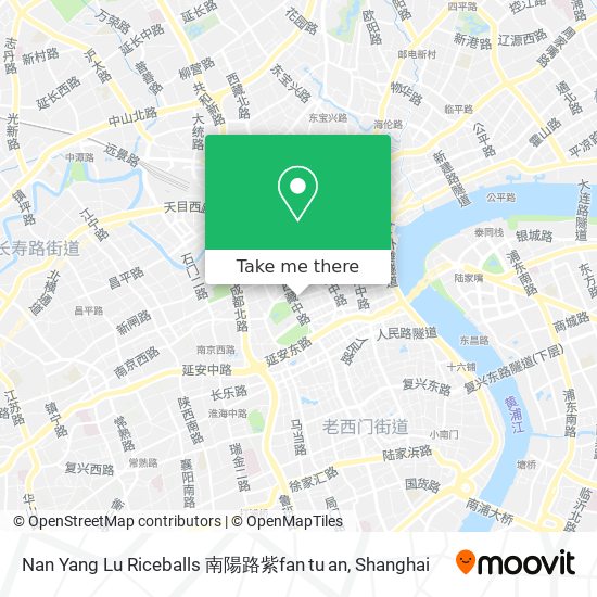 Nan Yang Lu Riceballs 南陽路紫fan tu an map