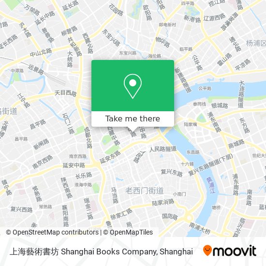上海藝術書坊 Shanghai Books Company map