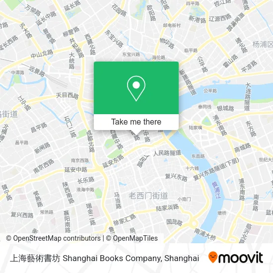 上海藝術書坊 Shanghai Books Company map