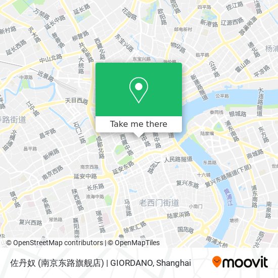 佐丹奴 (南京东路旗舰店) | GIORDANO map