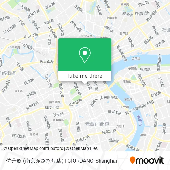 佐丹奴 (南京东路旗舰店) | GIORDANO map