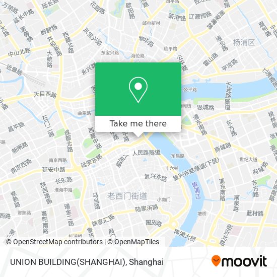 UNION BUILDING(SHANGHAI) map