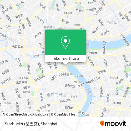 Starbucks (星巴克) map