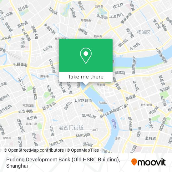 Pudong Development Bank (Old HSBC Building) map