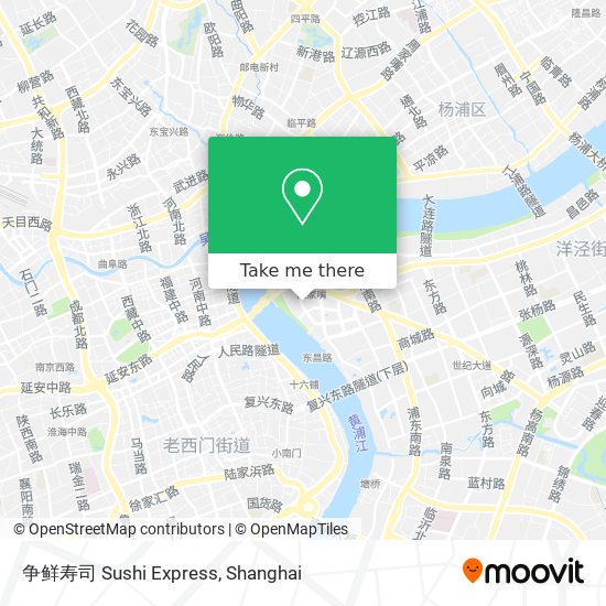 争鲜寿司 Sushi Express map