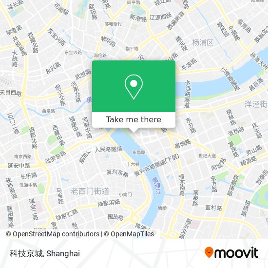 科技京城 map