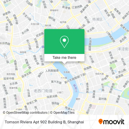 Tomson Riviera Apt 902 Building B map