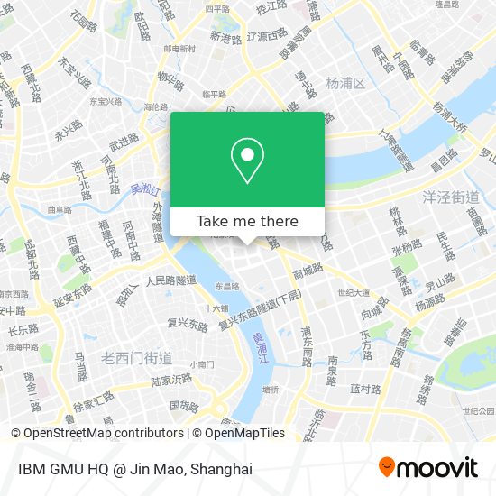 IBM GMU HQ @ Jin Mao map