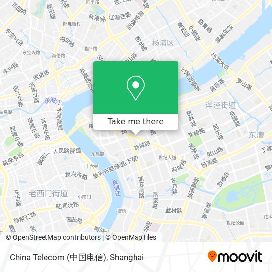 China Telecom (中国电信) map