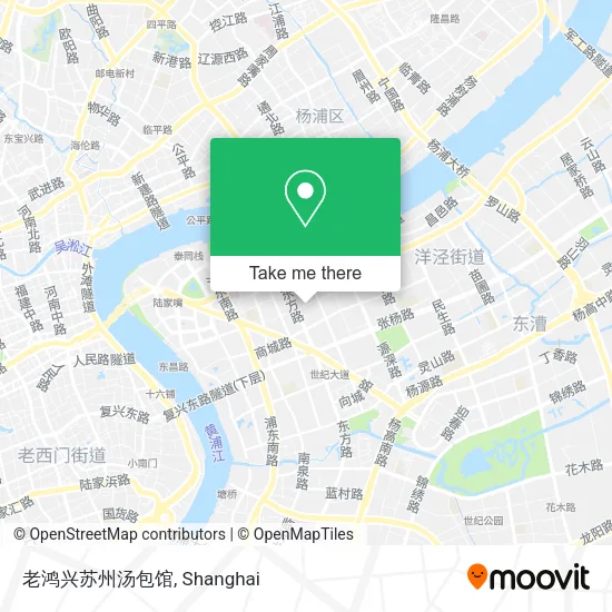 老鸿兴苏州汤包馆 map