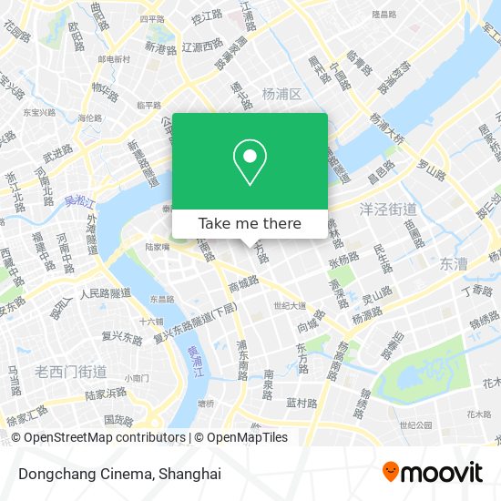 Dongchang Cinema map