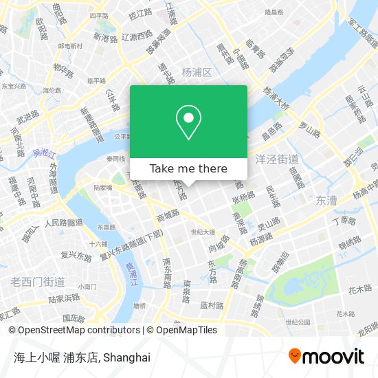 海上小喔 浦东店 map