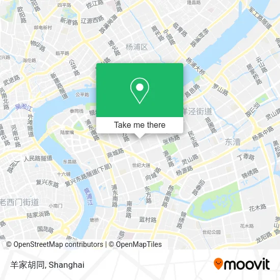 羊家胡同 map