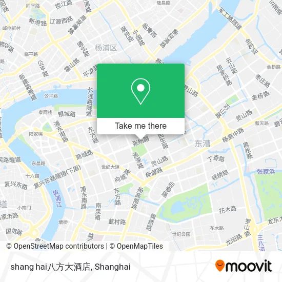 shang hai八方大酒店 map