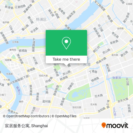 宸居服务公寓 map