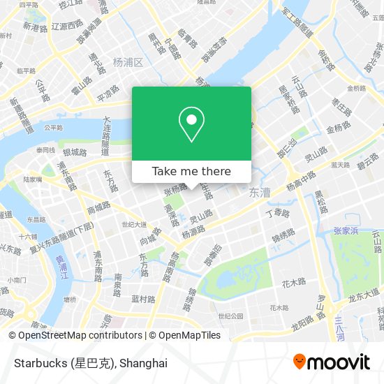 Starbucks (星巴克) map