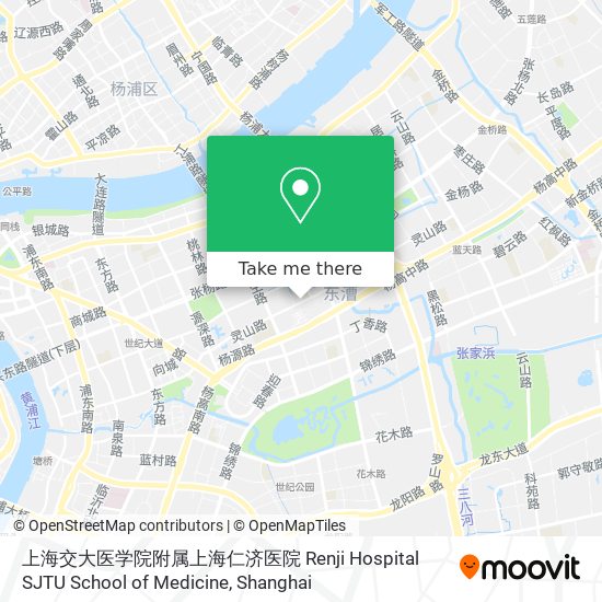 上海交大医学院附属上海仁济医院 Renji Hospital SJTU School of Medicine map