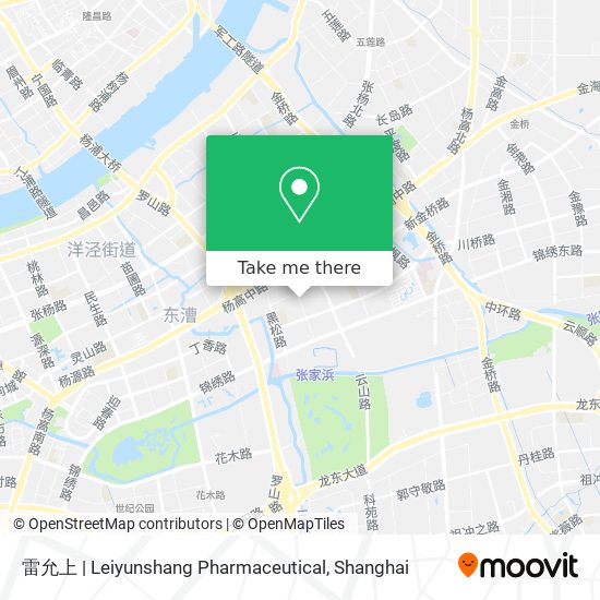 雷允上 | Leiyunshang Pharmaceutical map