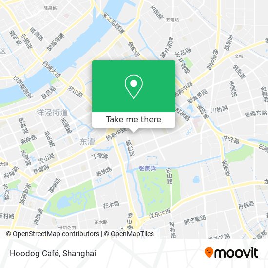 Hoodog Café map