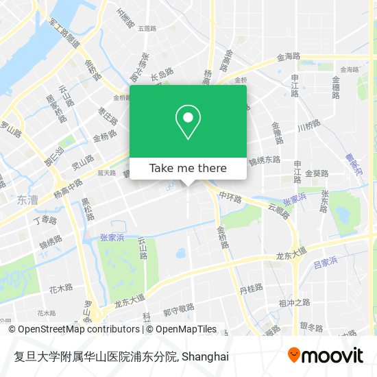 复旦大学附属华山医院浦东分院 map
